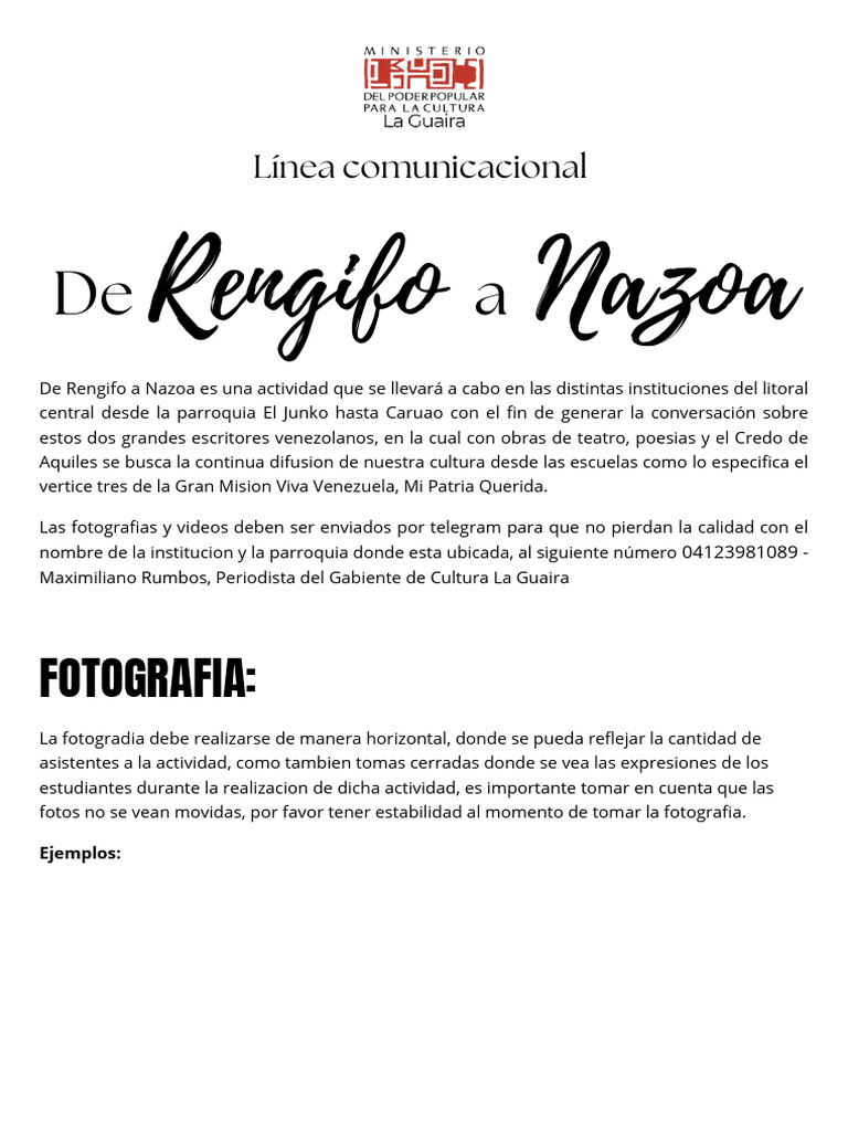 De Rengifo A Nazoa | PDF