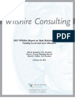 2010 Wilshire Consulting Report On Public Pension Plans