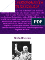 Cultul Personalităţii Conducătorului