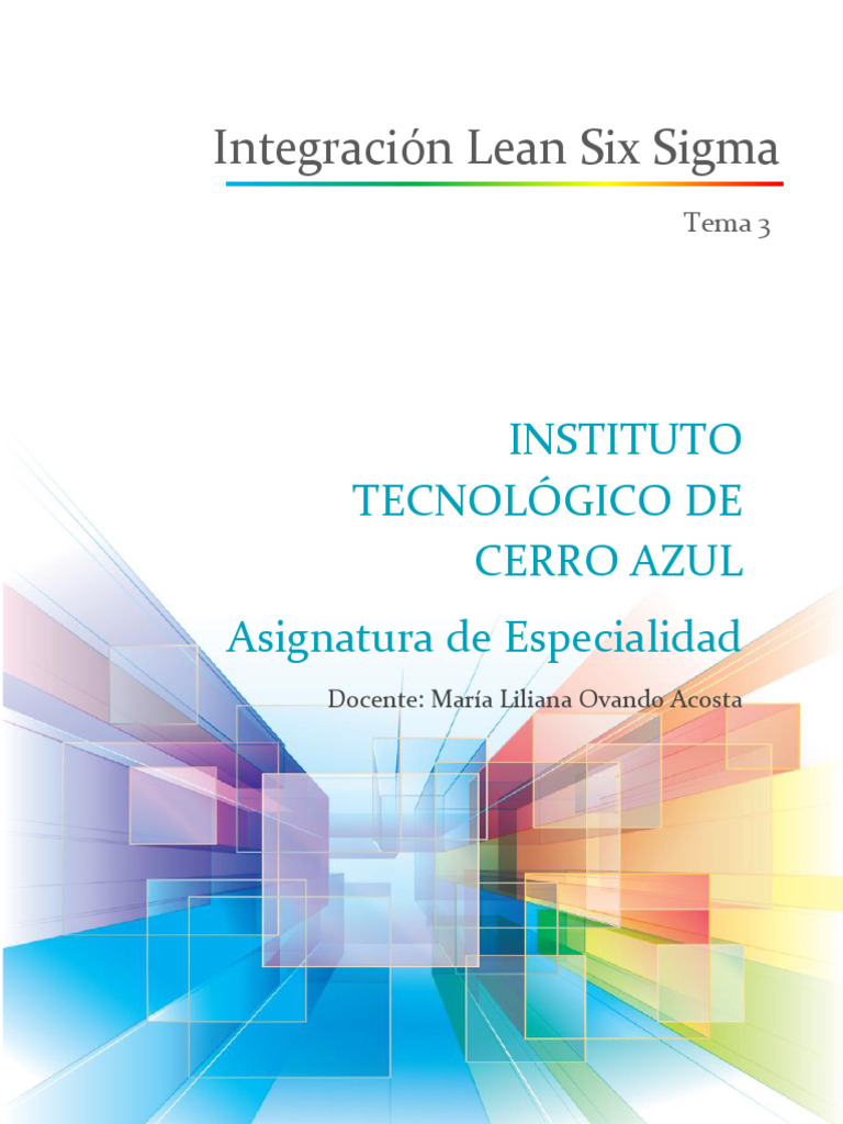 Integración de Lean Six Sigma en Empresas | PDF | Six Sigma | Lean ...