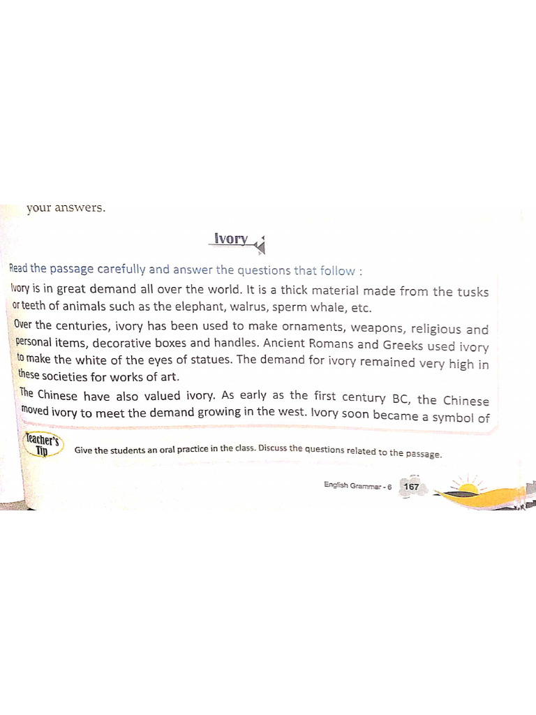 Unseen Passage | PDF