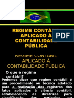 Regime Contábil Aplicado À Contabilidade Pública