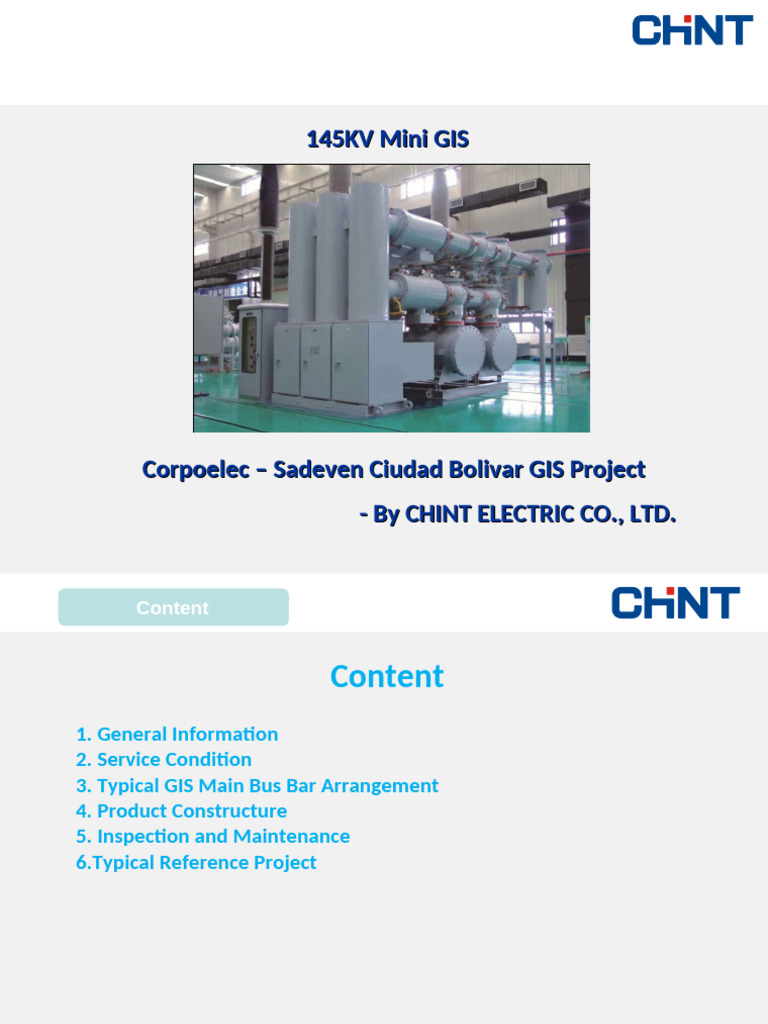 145KV Mini GIS Overview and Applications | PDF | Insulator (Electricity ...