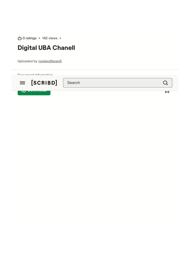 Digital UBA Chanell - PDF - Identity Document - Debit Card | PDF