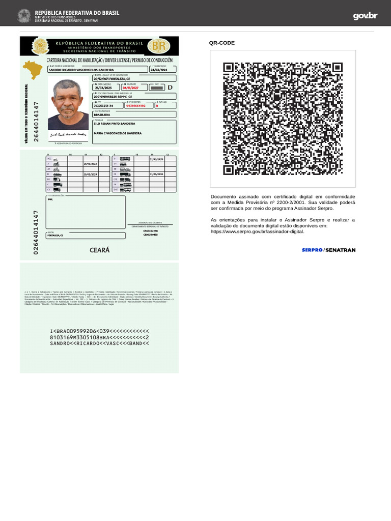 CNH Digital Editavel Nova Sandro | PDF