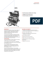 Megohmmeterdatasheet