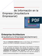 Sistemas de Información en La Empresa (Arquitectura Empresarial)