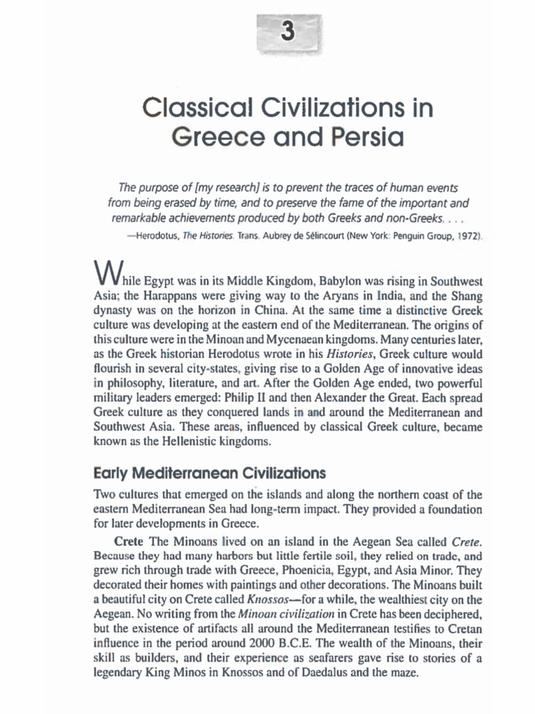 The Greeks AMSCO Reading Pages 81-87 | PDF