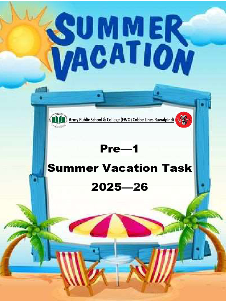 Summer Task Pre 1 All-1 | PDF