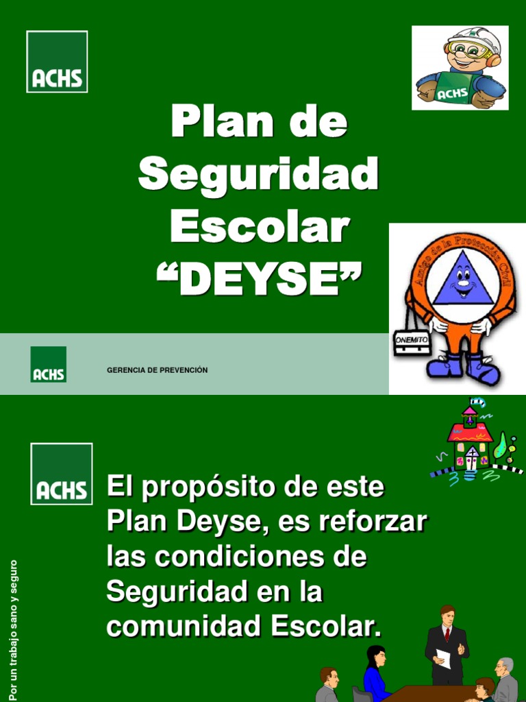 Plan Integral de Seguridad Escolar | PDF | Business | Science
