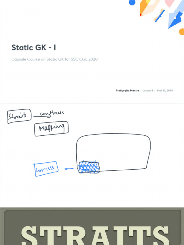 Static GK - I-1 | PDF