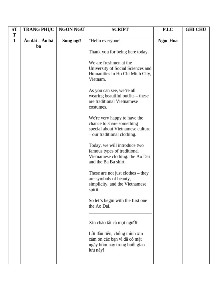 Final Script | PDF