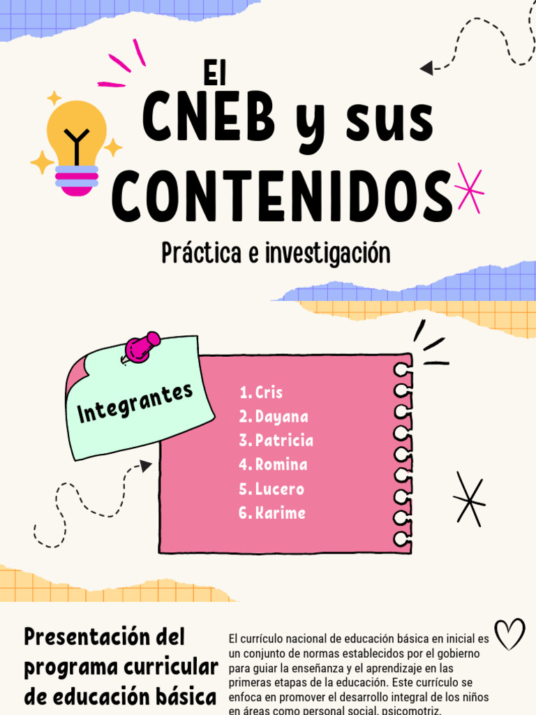 CNEB: Currículo de Educación Inicial | PDF | Educación primaria ...