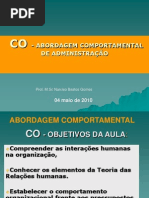 abordagem comportamental