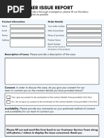 Spare Parts Discrepancy Report Form | PDF | Logistics | Invoice