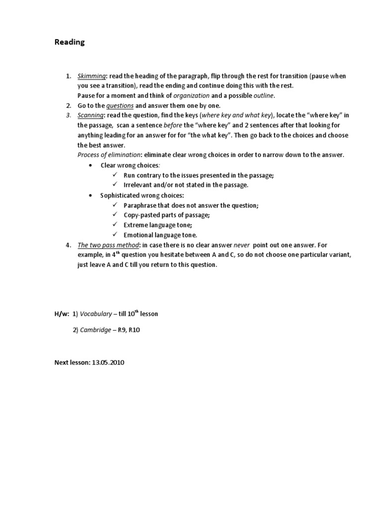 Effective Reading Strategies Guide | PDF