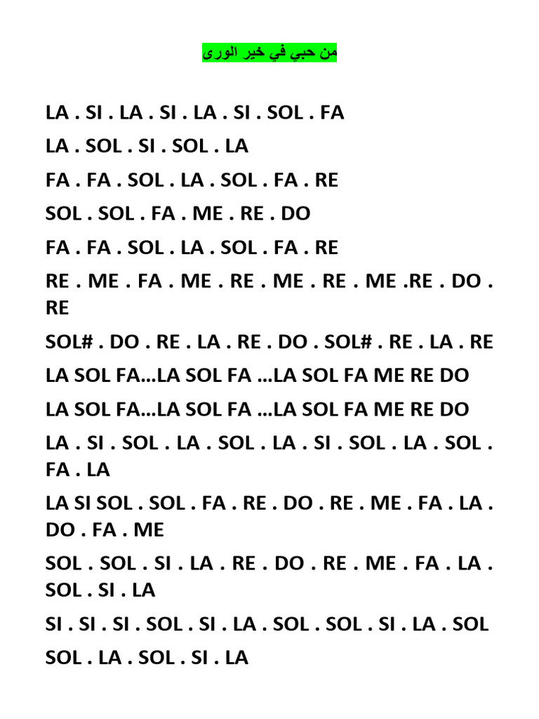 Notes Music | PDF