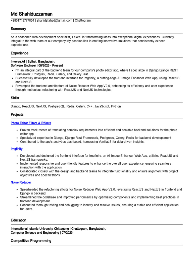 Digital Marketing Specialist Profile | PDF | Web Development | Software ...