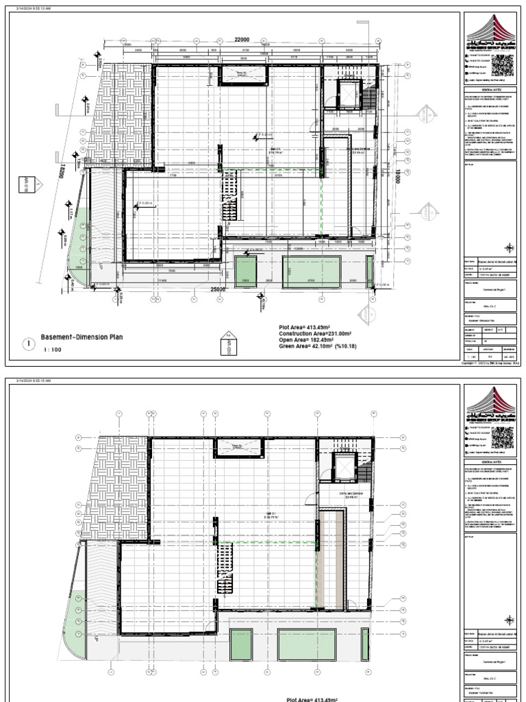 Construction Area and Plot Details | PDF