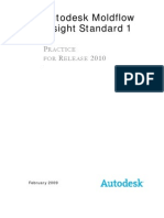 Auto Desk Mold Flow Insight 2010 Standard 1 Practice