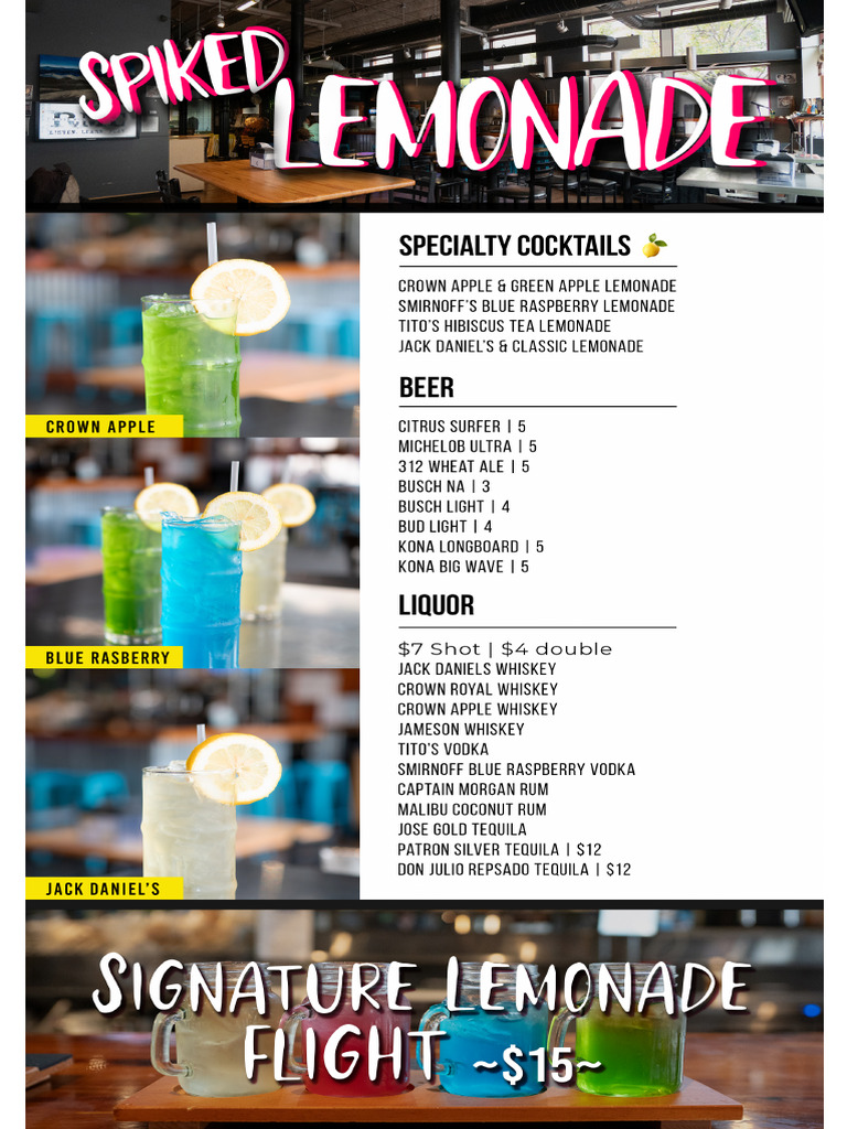 Menu Print | PDF