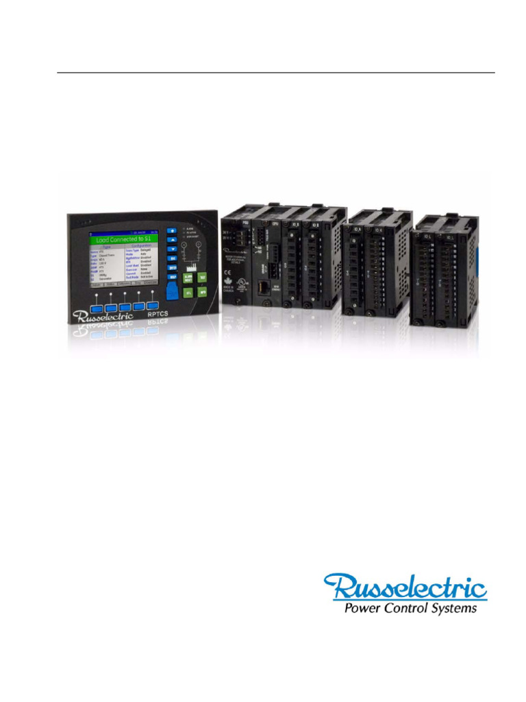 RPTCS Controller Instruction Manual | PDF | Electronics | Electrical ...