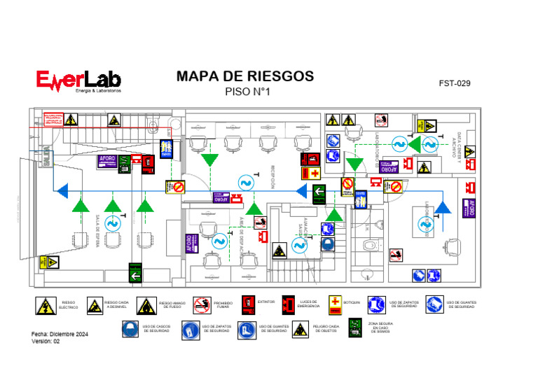 Mapa de Riesgos y Seguridad Laboral | PDF