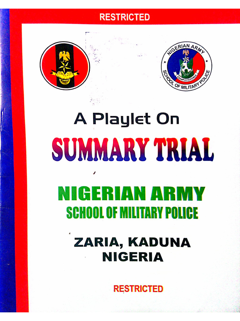 Orderly Room Procedure | PDF