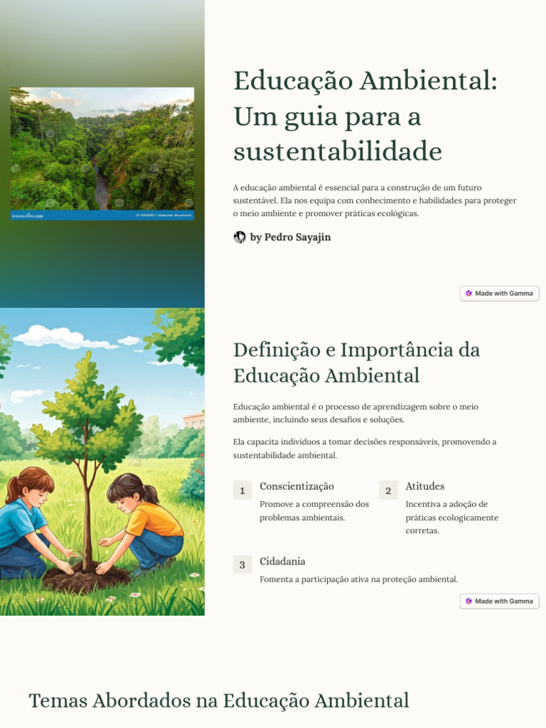 Guia Prático de Educação Ambiental | PDF | Desperdício | Sustentabilidade