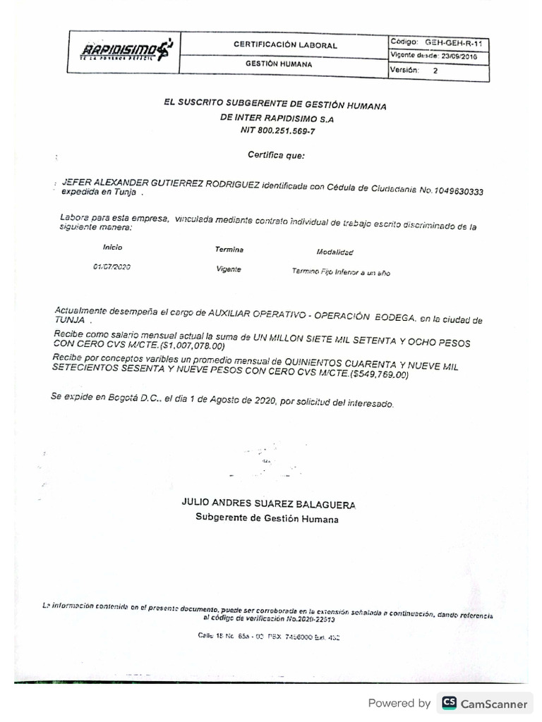 Certificado 1 | PDF