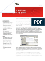 Serena ChangeMan ZMF Client Pack Eclipse Datasheet