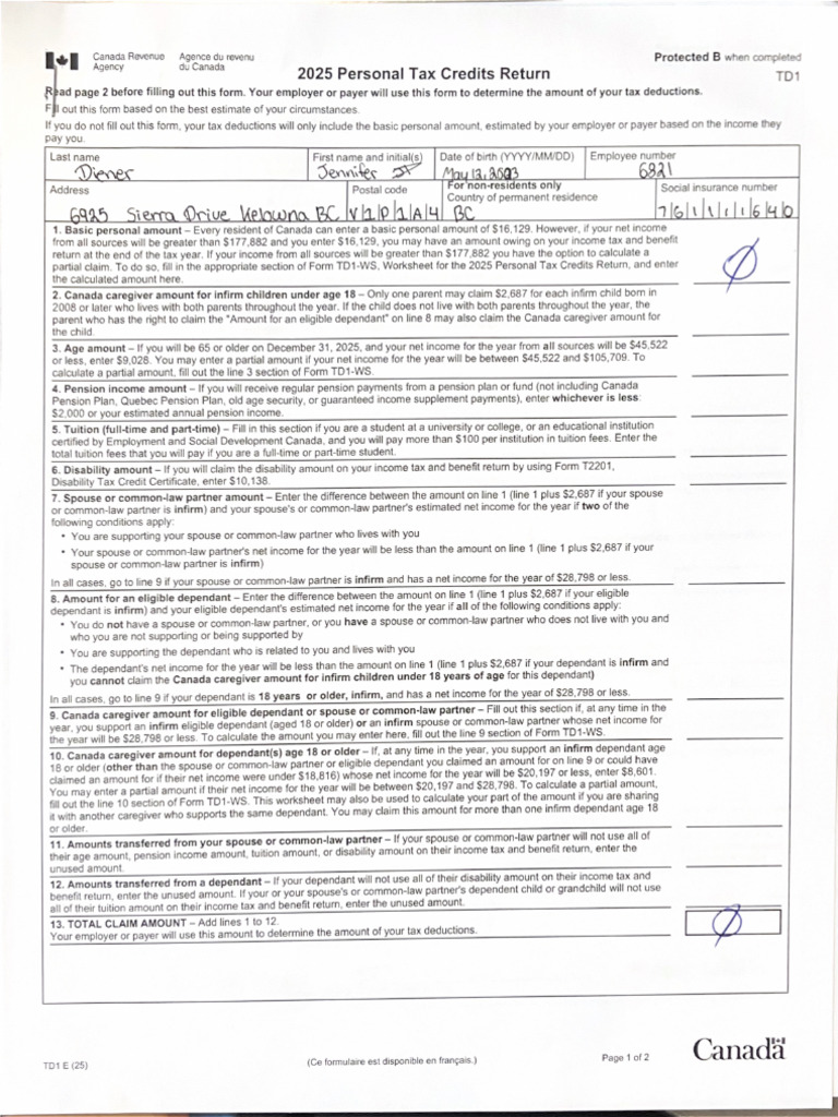 Tax Return | PDF