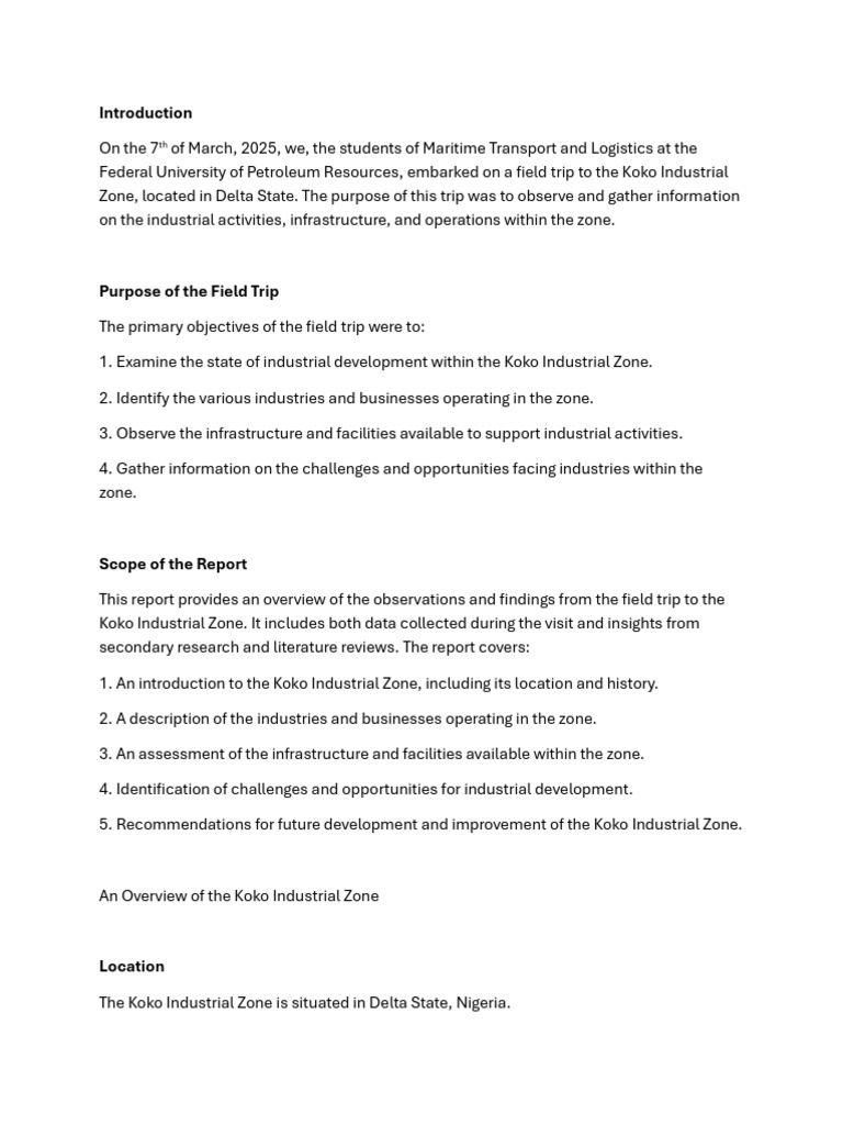 Document | PDF | Infrastructure | Ships