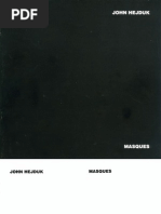 Download John Hejduk Masques by The Renaissance Society SN87242877 doc pdf