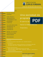 Una Sociedad de Propietarios El Camino Hacia La In Depend en CIA Financier A. Inversion Finanzas