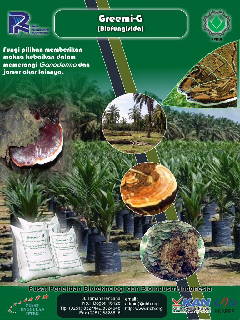 Biofungisida Greemi-G untuk Tanaman | PDF