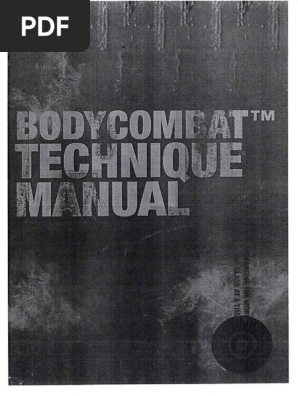 Bodycombat Technique Manual | PDF
