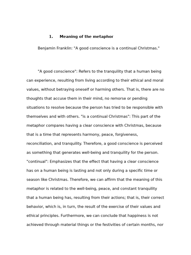 Conscience and Personal Growth Insights | PDF | Conscience | Peace