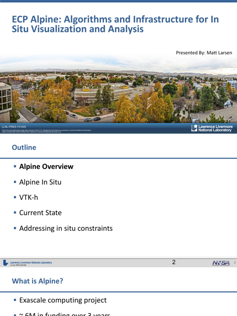 Alpine In Situ Visualization Framework | PDF | Rendering (Computer ...