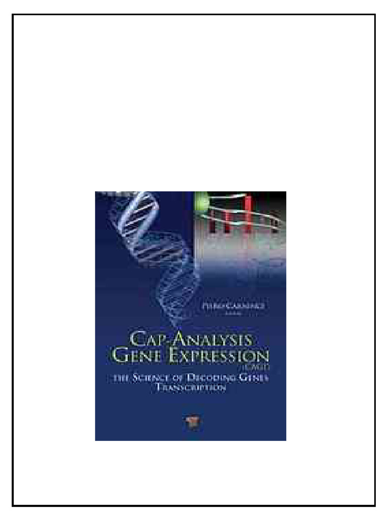 Capanalysis Gene Expression Cage The Science of Decoding Genes ...