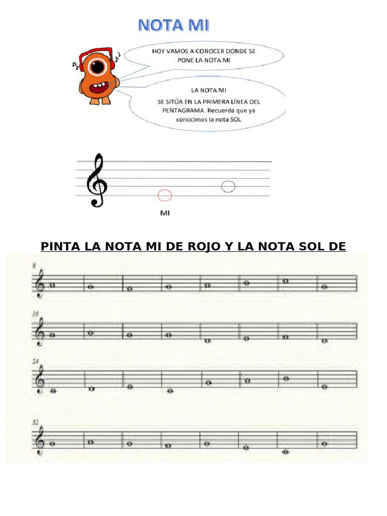 La Nota Mi 2do B 6-3-25 | PDF