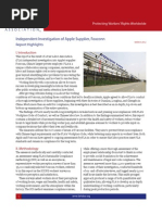 Download Foxconn Investigation Report by sam7939 SN87247567 doc pdf