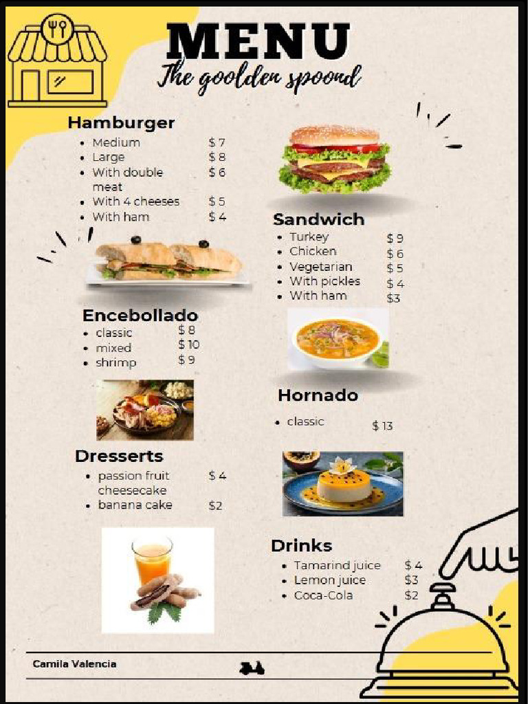 Menu | PDF