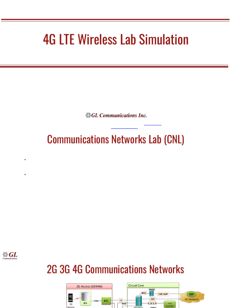 4G LTE Network Simulation Overview | PDF | Internet Architecture ...