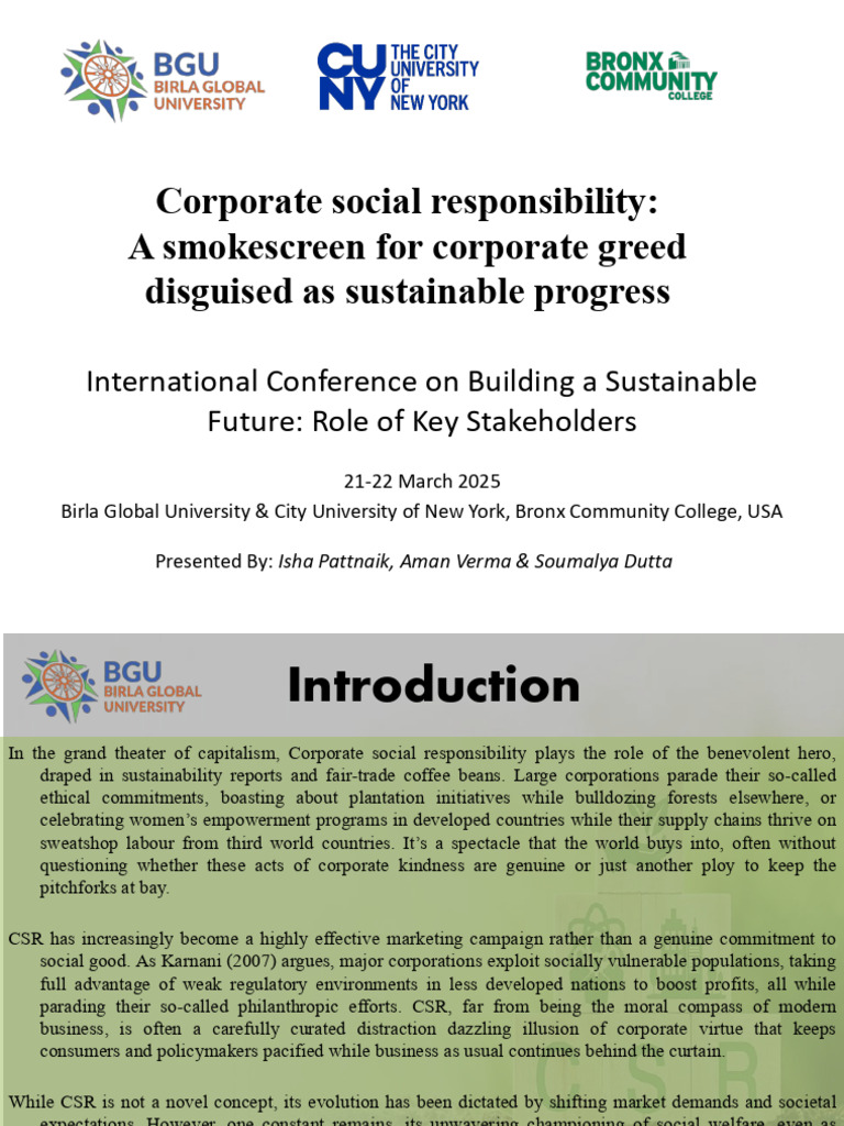 Wa0041. | PDF | Corporate Social Responsibility | Sustainability