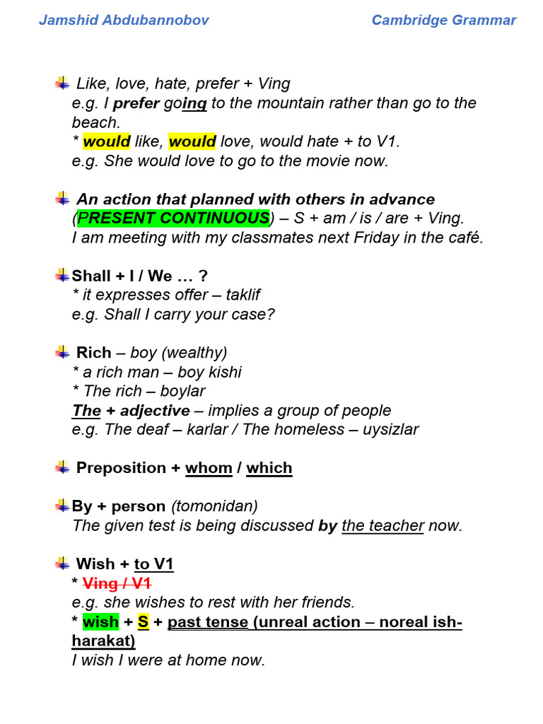 Live Lesson | PDF | Linguistic Typology | Language Mechanics