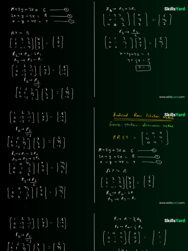 Matrix Day-6 | PDF