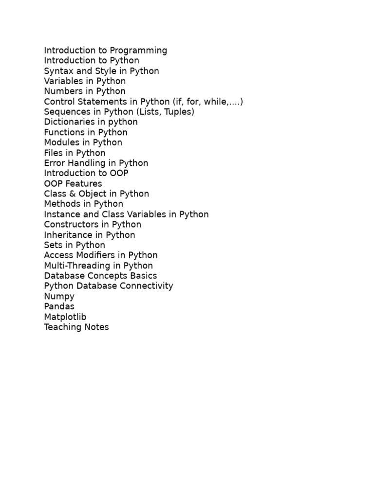 Introduction to Programming | PDF