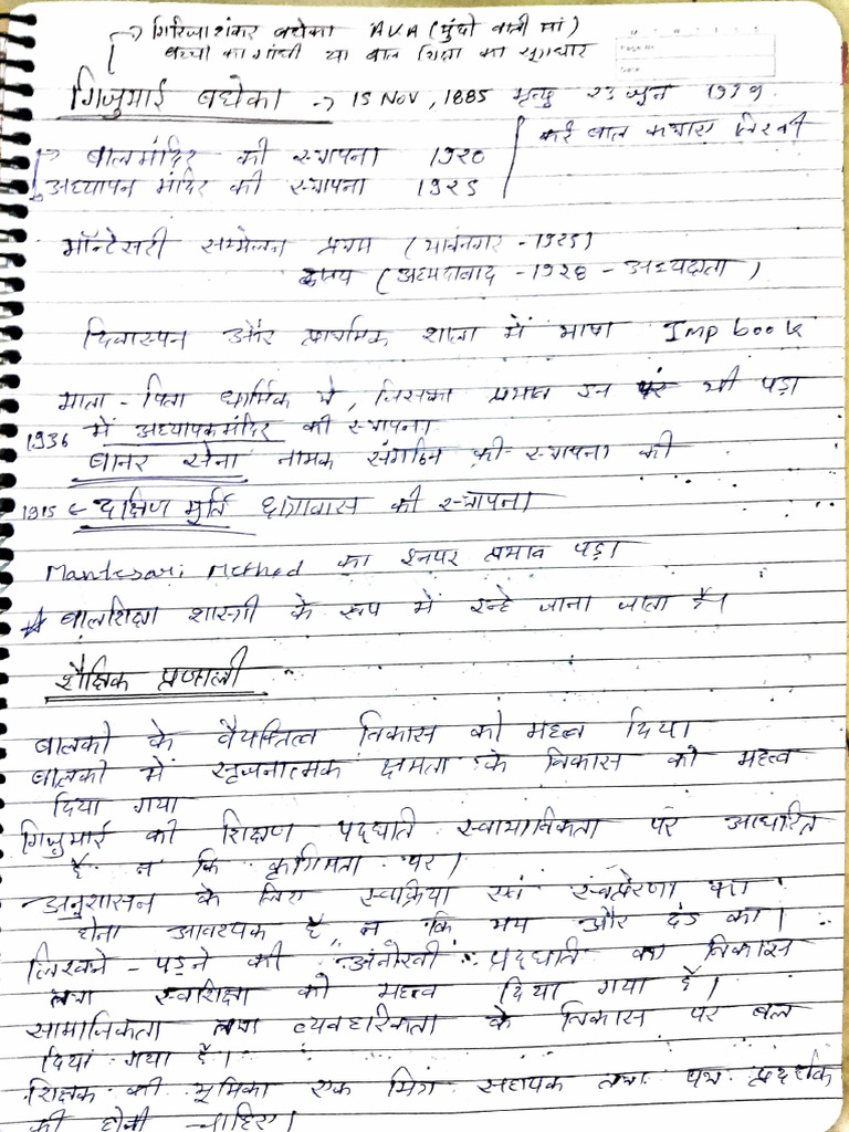 Indian Educational Thinkers Unit 3 Pdf