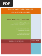 Plan Territorial de Salud Aguazul